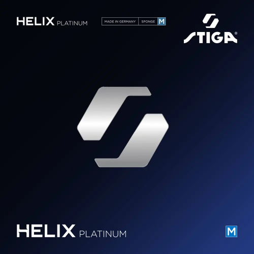 《桌球88》現貨德國製 STIGA Helix Platinum 莫雷高德使用 海力克士 白金 DNA 桌球-細節圖8