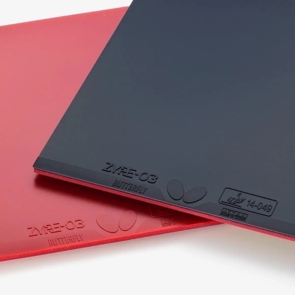 《桌球88》現貨🇯🇵日版 林昀儒使用 BUTTERFLY ZYRE 03 蝴蝶 ZYRE-03 桌球膠皮-細節圖3