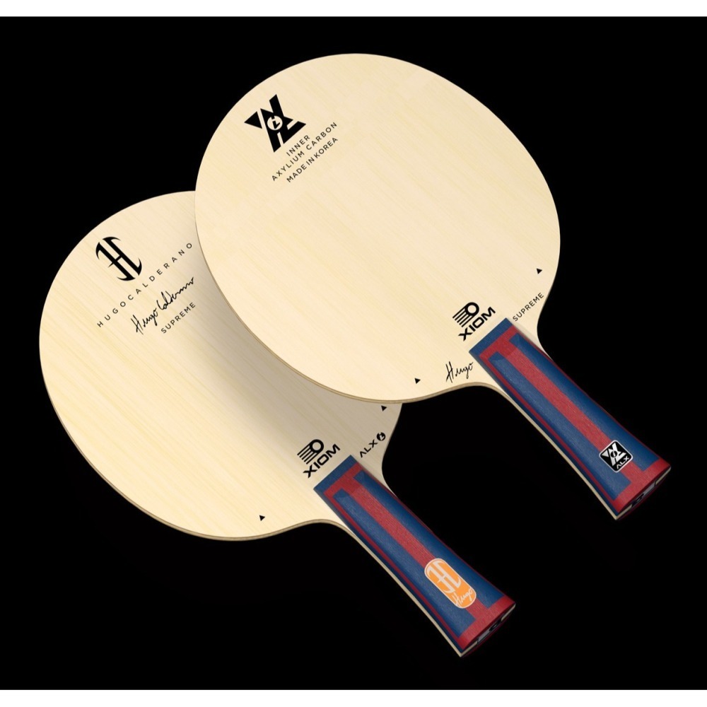 《桌球88》現貨韓國製 Xiom 雨果 HUGO ALXi PRO 5+2內置 選手專業版 桌球拍-細節圖2