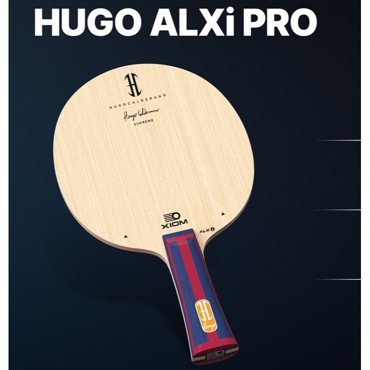 《桌球88》現貨韓國製 Xiom 雨果 HUGO ALXi PRO 5+2內置 選手專業版 桌球拍-細節圖3