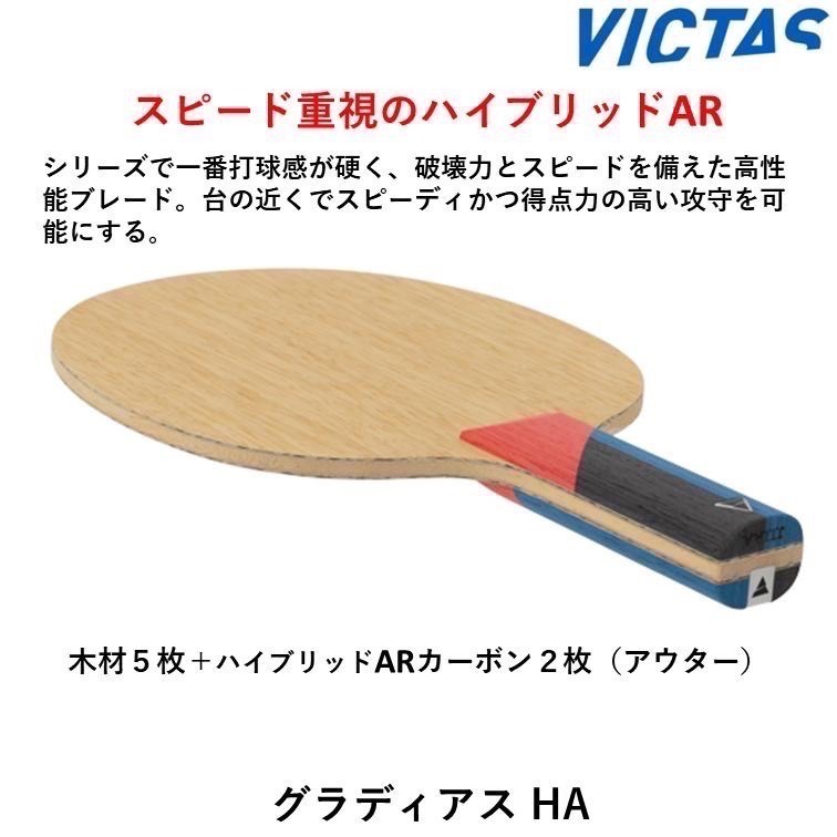 《桌球巨人》現貨日版 張佑安使用 VICTAS GLADIAS HA 桌球拍-細節圖2