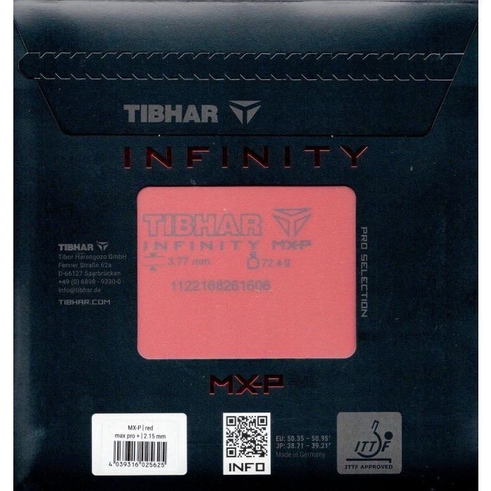 《桌球巨人》新款 歐洲進口 Tibhar Infinity MXP 挺拔 無限 MXP 桌球膠皮-細節圖4