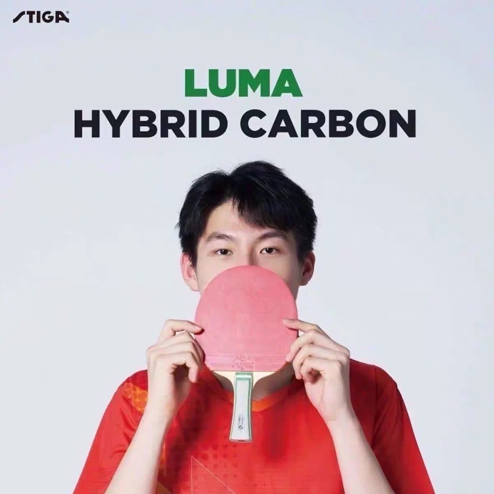 《桌球88》現貨 溫瑞博使用 Stiga Luma 混碳 Luma Hybrid Carbon 桌球拍-細節圖3