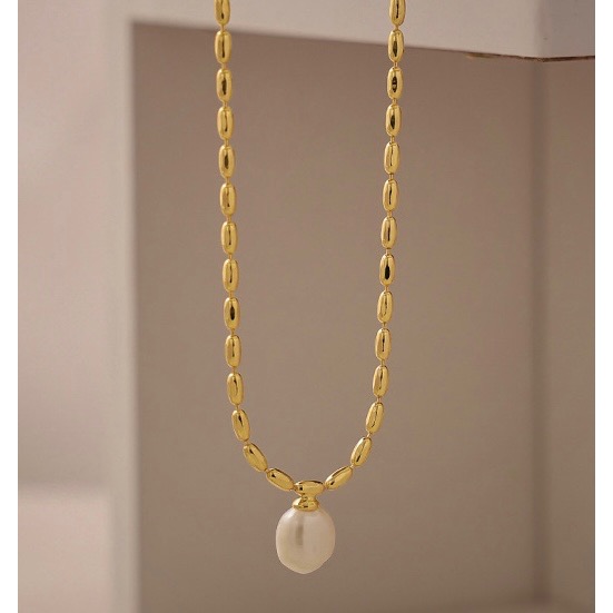 偷偷藏不住天然珍珠項鍊🫧-細節圖2