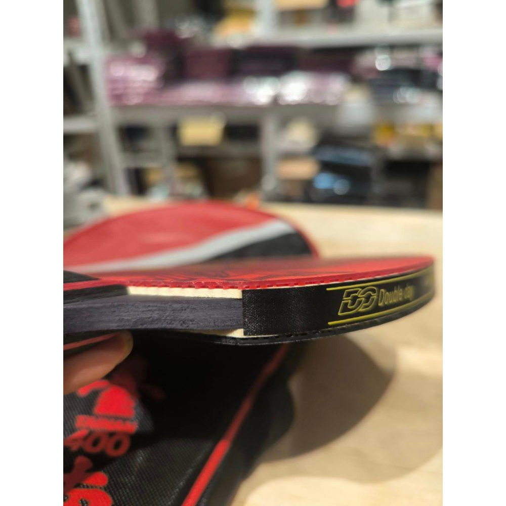 『良心桌球小舖』Double Day 台南400紀念拍 膠皮訂製款-細節圖3