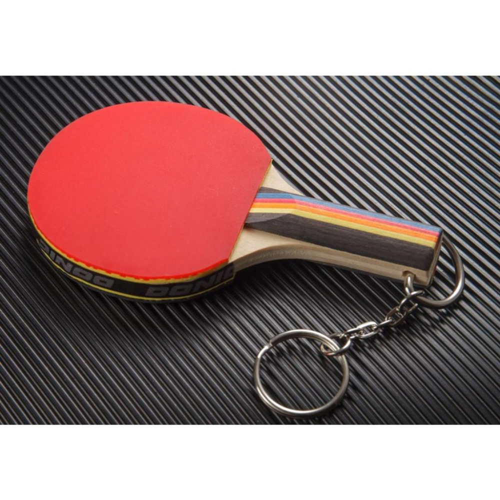 『良心桌球小舖』DONIC 迷你球拍 鑰匙圈-細節圖2