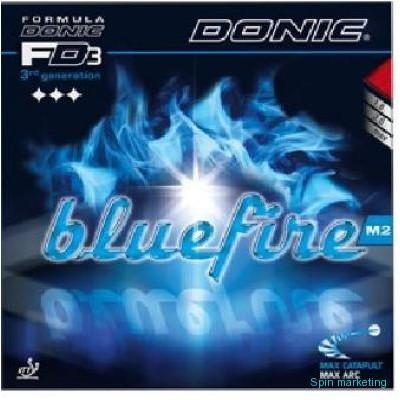 『良心桌球小舖』(現貨秒出+最新保證)DONIC BLUEFIRE M2 藍火M2 #新增藍色膠面#-細節圖2