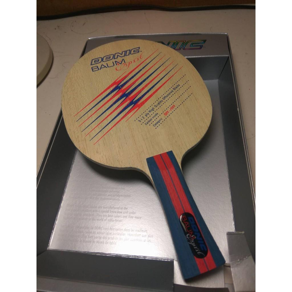 『良心桌球小舖』Donic Baum Esprit鮑姆精神號-細節圖2