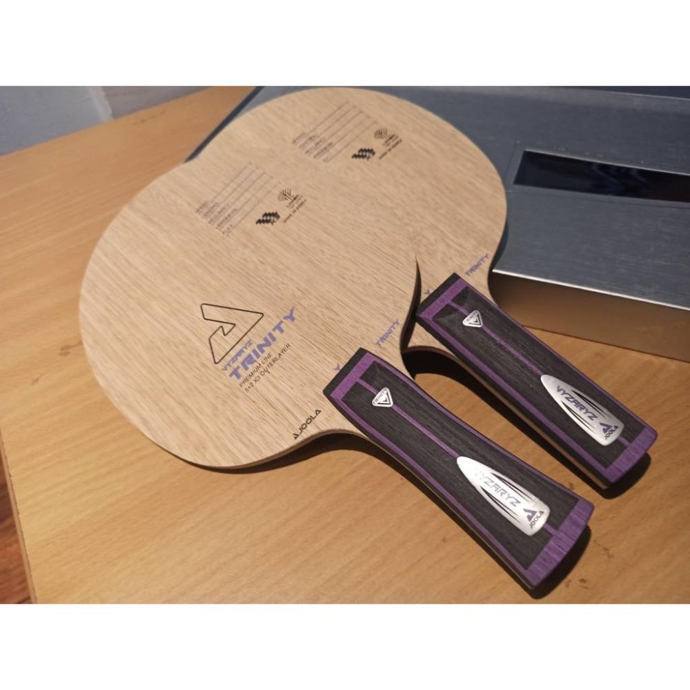 『良心桌球小舖』Joola Vyzaryz Trinity 超級3X纖維(AL+ZLF+CARBON)-細節圖2