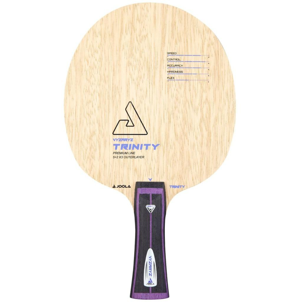 『良心桌球小舖』Joola Vyzaryz Trinity 超級3X纖維(AL+ZLF+CARBON)-細節圖3