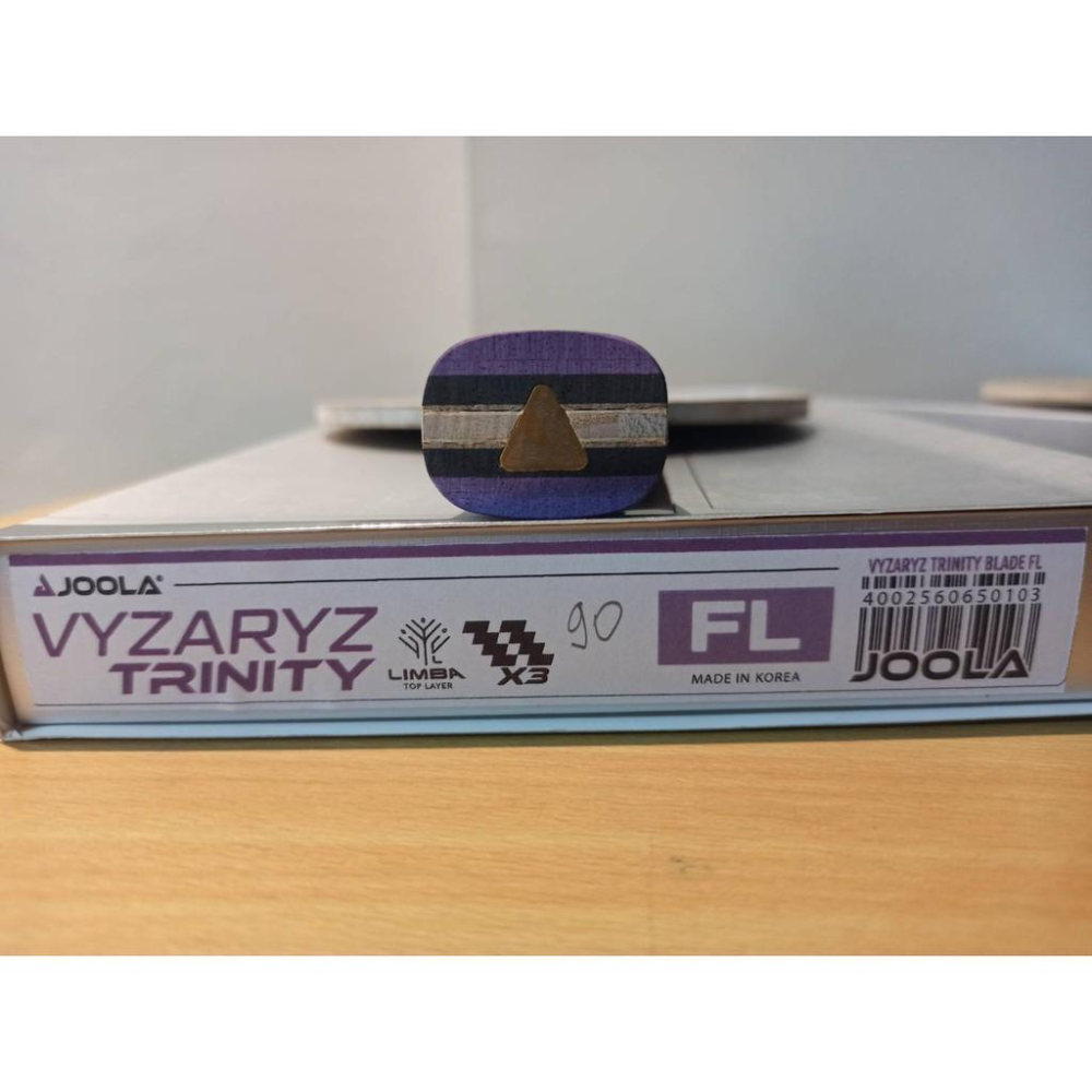 『良心桌球小舖』Joola Vyzaryz Trinity 超級3X纖維(AL+ZLF+CARBON)-細節圖8