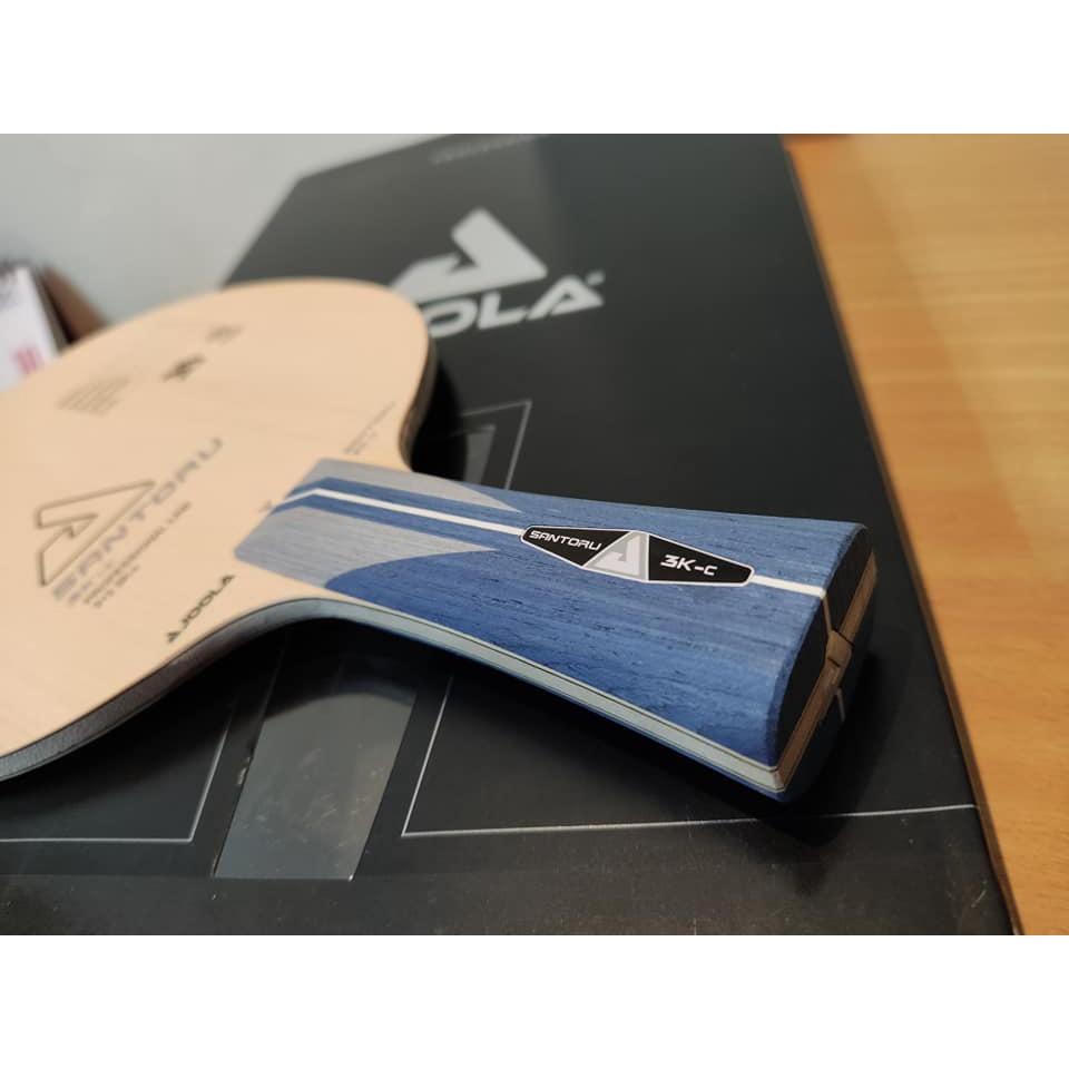 『良心桌球小舖』Joola Santoru 3K-C 經典檜碳3+2底板-細節圖2