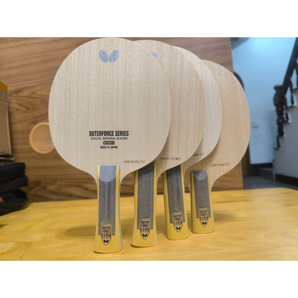 『良心桌球小舖』【含稅開發票】 日本版 BUTTERFLY OUTFORCE CAF/ALC/ZLC 外力-細節圖3