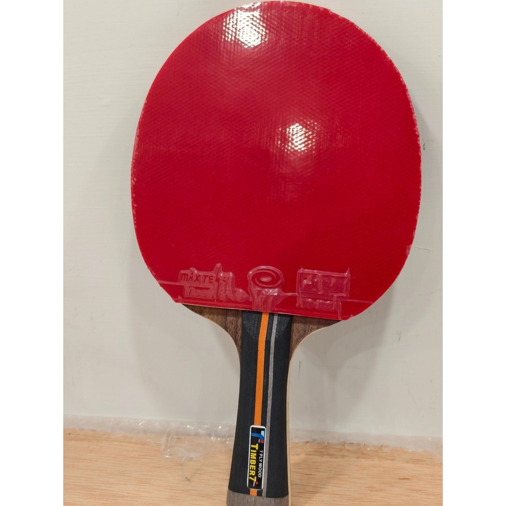 『良心桌球小舖』【 Double Day 】 Trimbe 7 Pro+ 胡桃木七夾 (套餐含兩面月球速度)-細節圖4