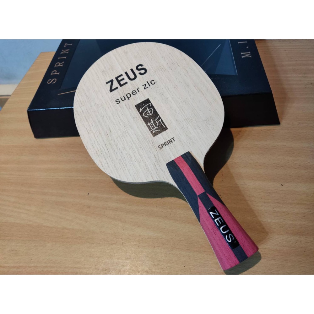 『良心桌球小舖』SPRINT 宙斯ZEUS SUPER ZLC SZLC 特注 #台版小林昀儒-規格圖1