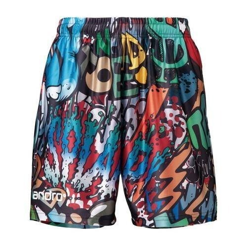 『良心桌球小舖』 Andro 塗鴉款/花卉款 套裝 (桌球衣+桌球褲)-細節圖4