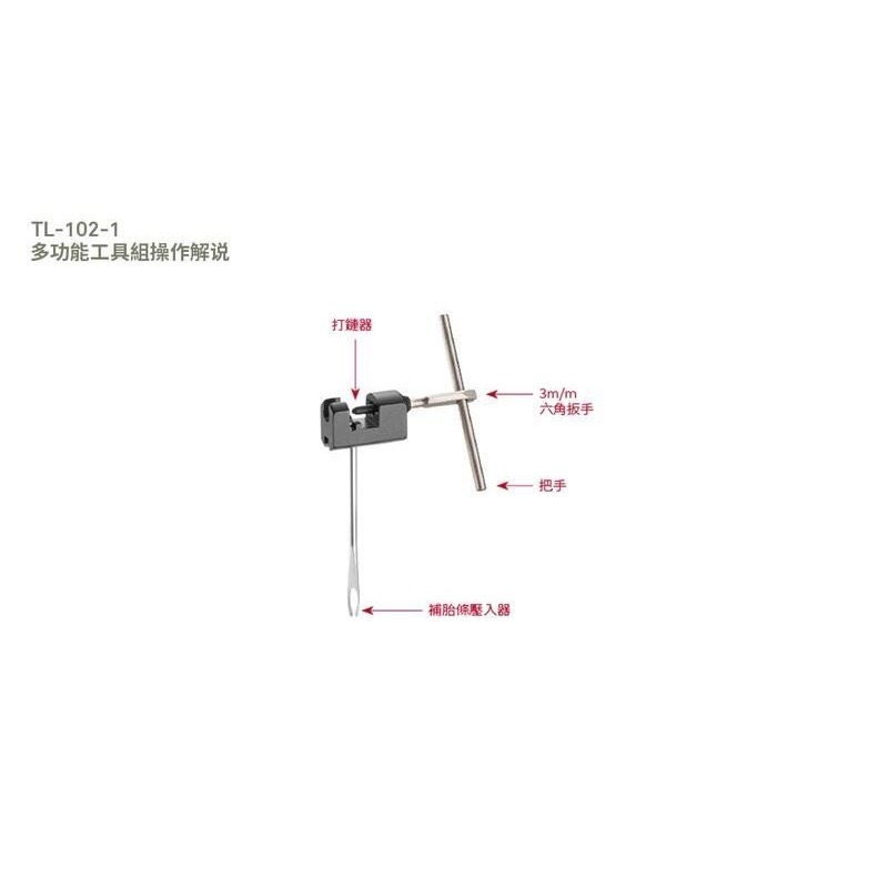 【隨車工具組】Fouriers工具棒-細節圖5