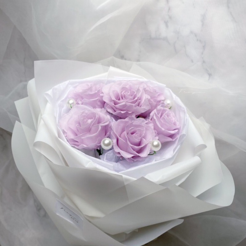 永生玫瑰花束 俄羅斯花束 不凋花束 乾燥花束 永生花束 情人節花束 情人節禮物 七夕情人節 告白花束 紀念日花束-細節圖2