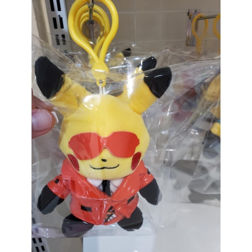 ＜蓋姆玩具＞惡作劇裝扮的皮卡丘毛絨-規格圖1