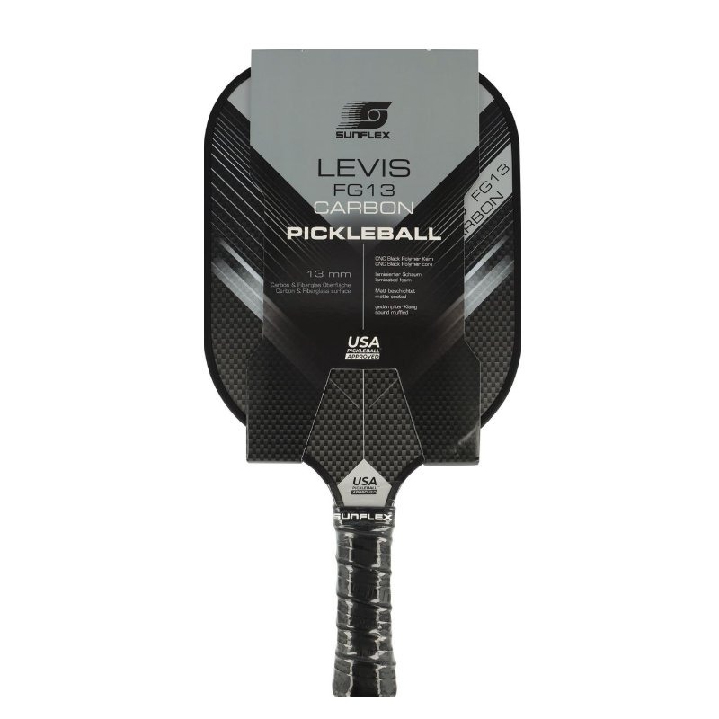 Sunflex Pickleball 玻璃纖維混碳纖維匹克球拍 Levis FG13-認證品-細節圖4
