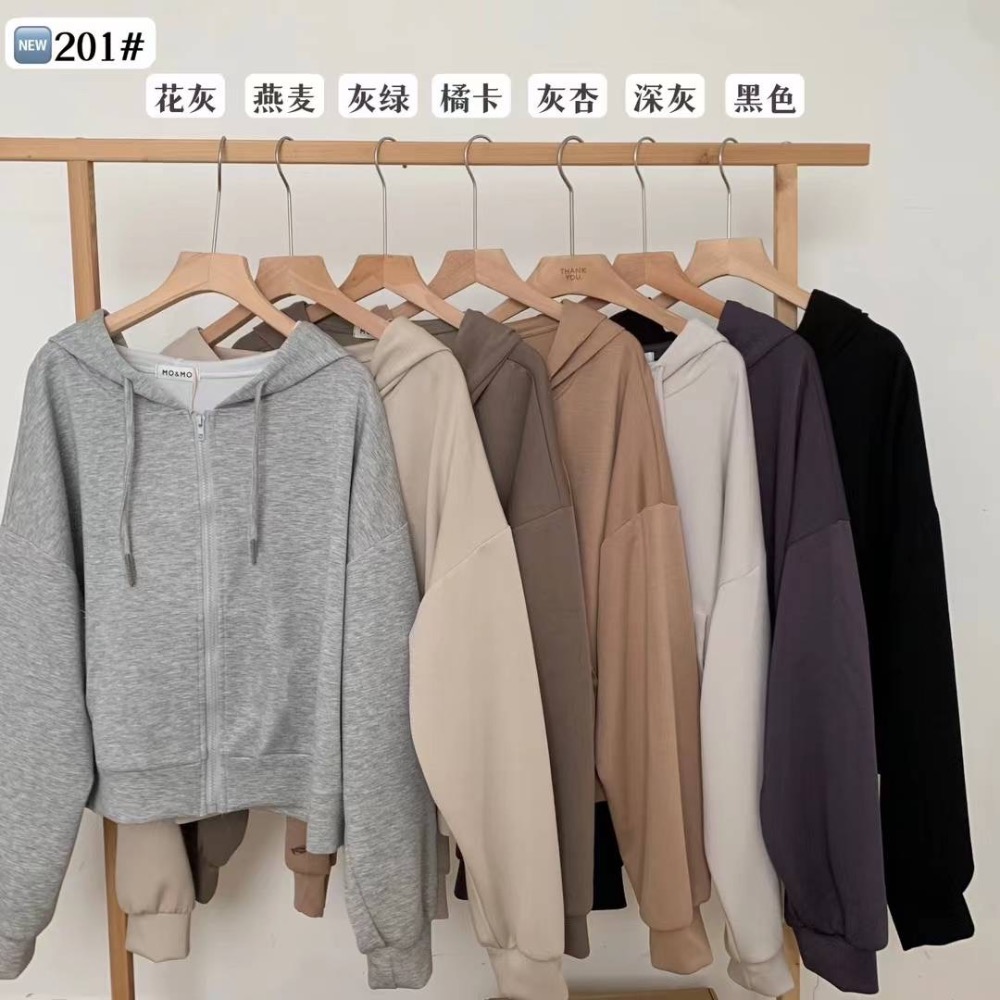 55p.cinereus ▷預購 基本款必買挺版太空棉連帽外套-細節圖4