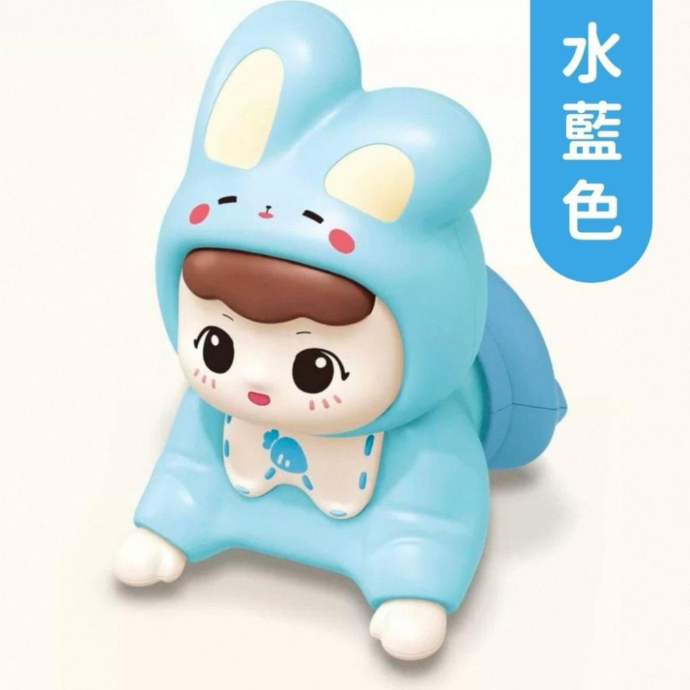 電動爬行娃娃 電動娃娃 嬰幼兒玩具 兔寶寶玩具 走路扭屁股 學爬行玩具 早教玩具-細節圖6