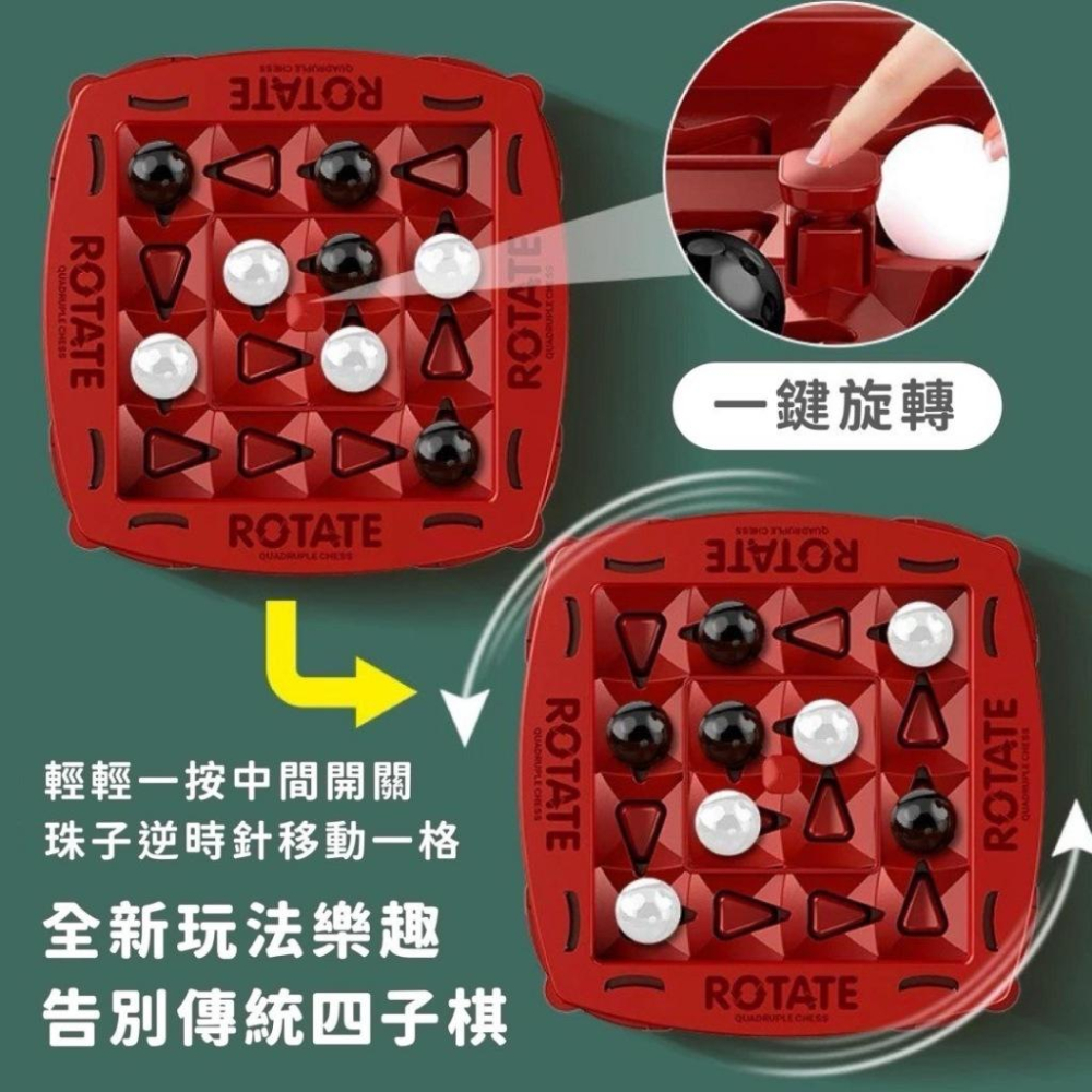 軌道邏輯棋 邏輯棋 黑白圍棋 四子棋 雙人對戰 黑白棋 雙人對戰桌遊 對戰棋盤遊戲-細節圖3