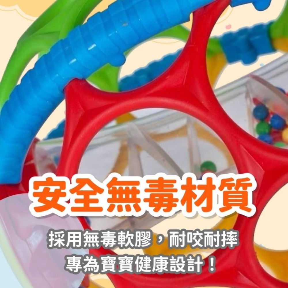 寶寶手抓洞洞球 美貝樂 手抓球 軟式手抓轉轉洞洞球 軟式塑膠安全 感覺統-細節圖6