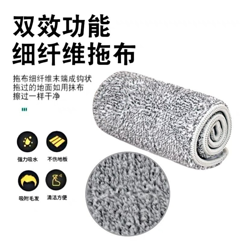 免手洗平板拖把 懶人平板拖把 拖把魔術師 自擠水拖把 平板拖把 自擠水拖把 乾溼兩用 免沾手拖把 乾溼兩用除塵吸水-細節圖10