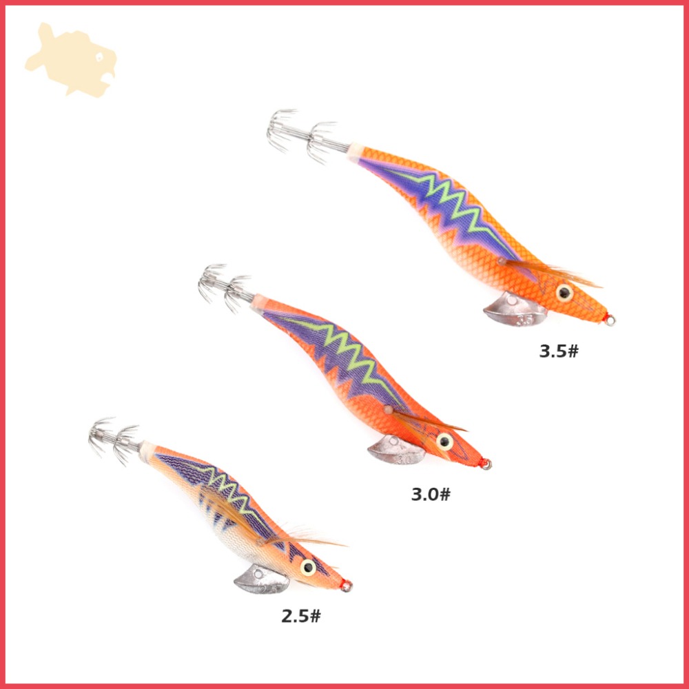 響珠 閃電蝦 2.5~3.5# 柒采釣具 木蝦 餌木 軟絲 岸拋 釣魚 魷魚餌-細節圖2