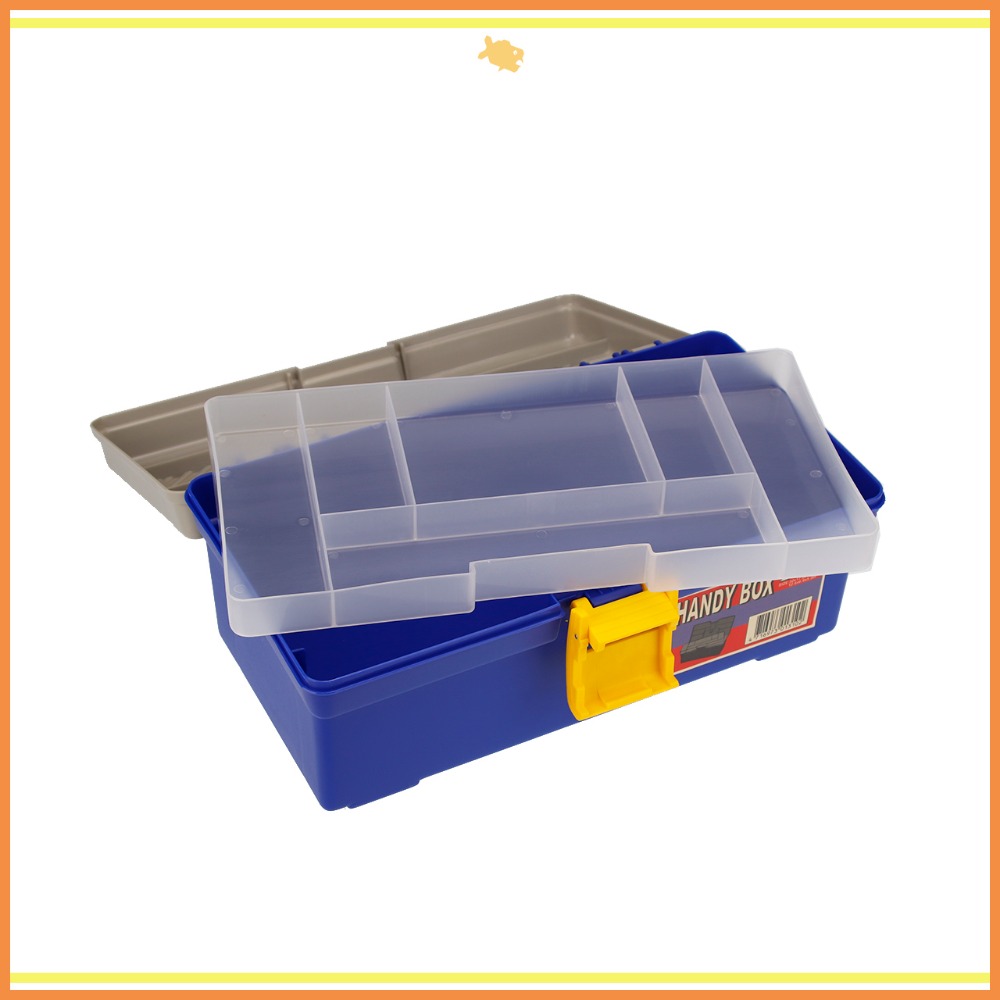 工具箱 收納盒 31*16*13cm B310 QiCai 生活 雜物 分類 零件 單層 臺灣製造 現貨-細節圖3