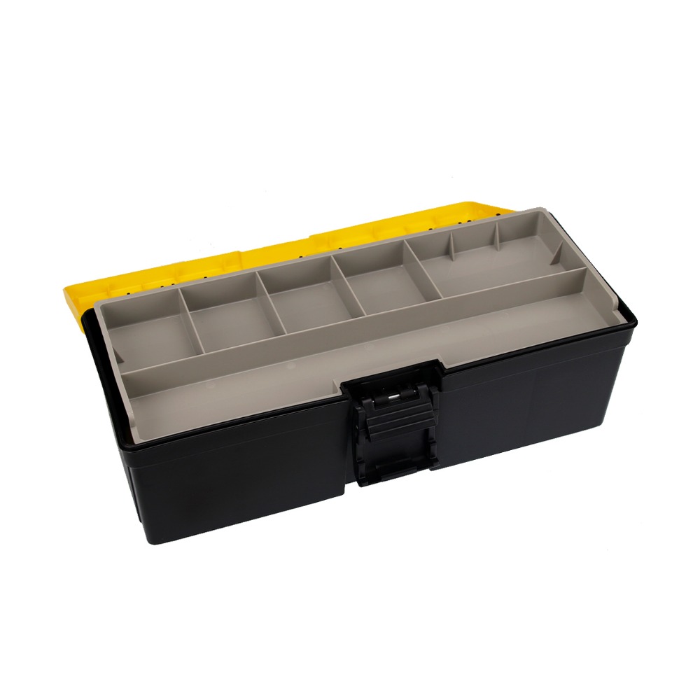 塑膠工具箱 35*13.5*13cm B350 QiCai 零件 雜物 分類 積木 收納 單層 臺灣製造 現貨-細節圖2