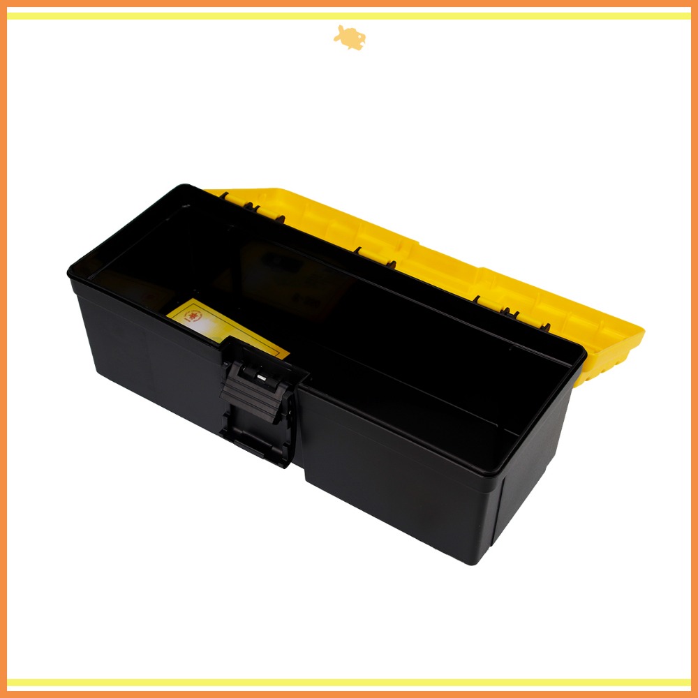 塑膠工具箱 35*13.5*13cm B350 QiCai 零件 雜物 分類 積木 收納 單層 臺灣製造 現貨-細節圖4