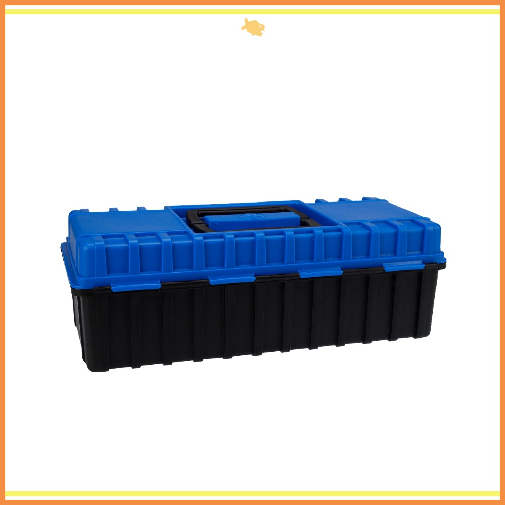 工具收納箱 37*18*12.5cm B370 QiCai 零件 分類 生活 盒子 單層 臺灣製造 現貨-細節圖5