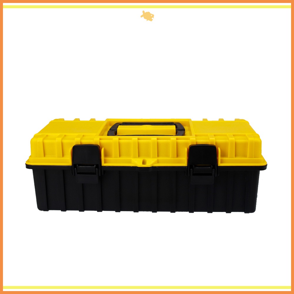 工具收納箱 37*18*12.5cm B370 QiCai 零件 分類 生活 盒子 單層 臺灣製造 現貨-細節圖6