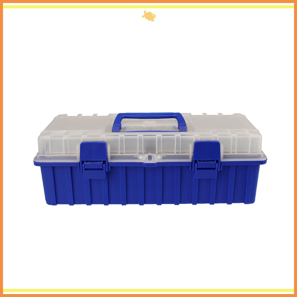 工具箱 收納箱 37*18*12.5cm B371 QiCai 零件 分類 生活 玩具 單層 臺灣製造 現貨-細節圖5