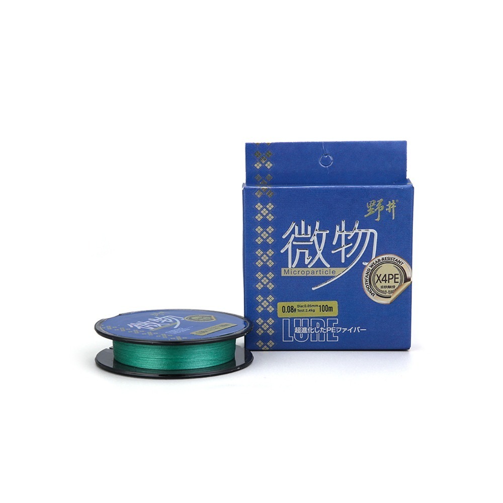 微物 超細 PE線 100米 柒采釣具 微拋 魚線 釣魚 釣線 釣具-細節圖2
