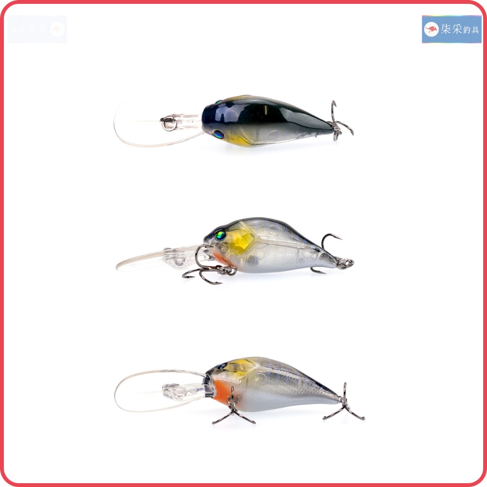 深潛 小胖子 10.0g 8.3cm 浮水 柒采釣具 搖滾 路亞 假餌 Crankbait 釣魚 硬餌-細節圖3