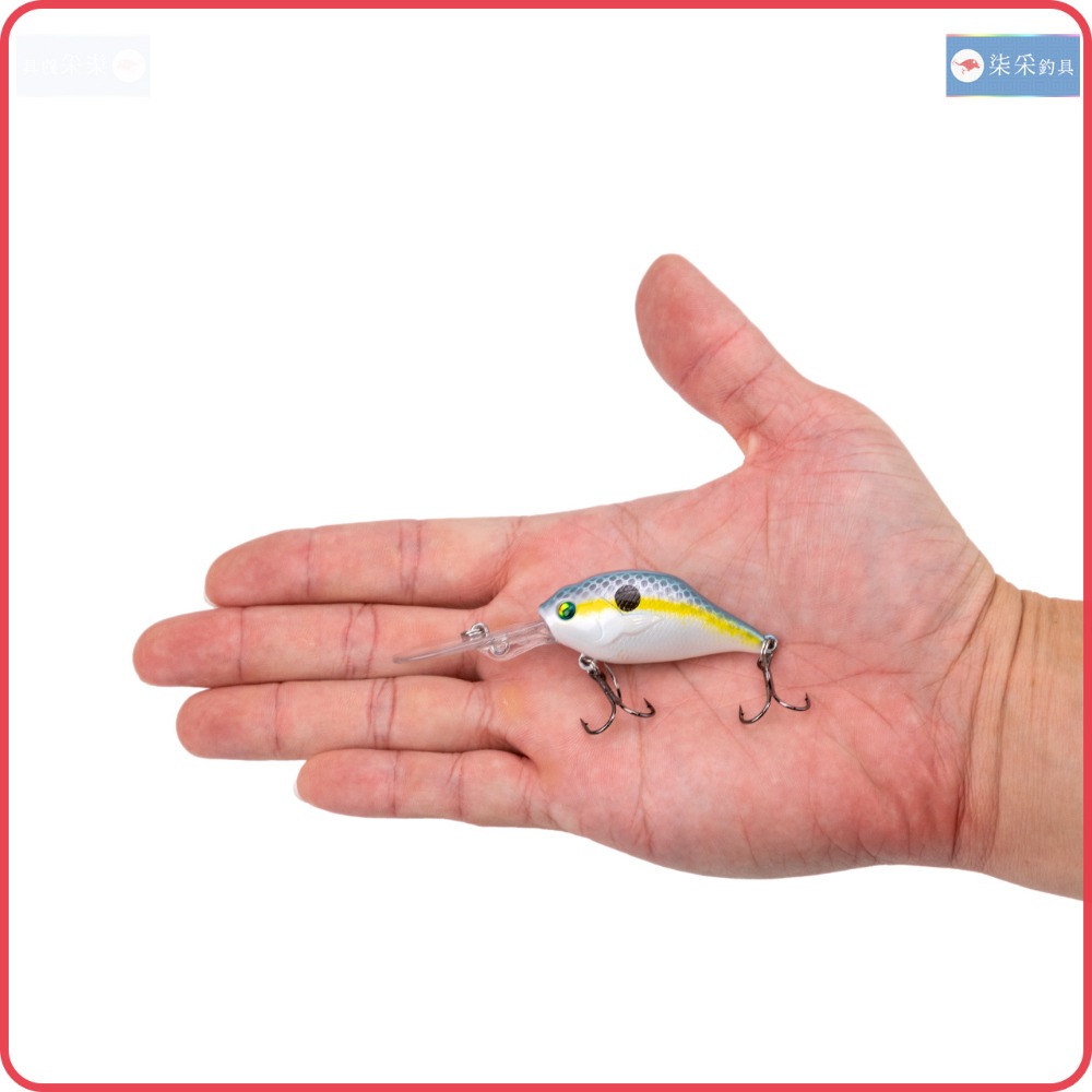 深潛 小胖子 10.0g 8.3cm 浮水 柒采釣具 搖滾 路亞 假餌 Crankbait 釣魚 硬餌-細節圖4