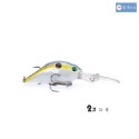 深潛 小胖子 10.0g 8.3cm 浮水 柒采釣具 搖滾 路亞 假餌 Crankbait 釣魚 硬餌-規格圖6