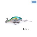 深潛 小胖子 10.0g 8.3cm 浮水 柒采釣具 搖滾 路亞 假餌 Crankbait 釣魚 硬餌-規格圖6