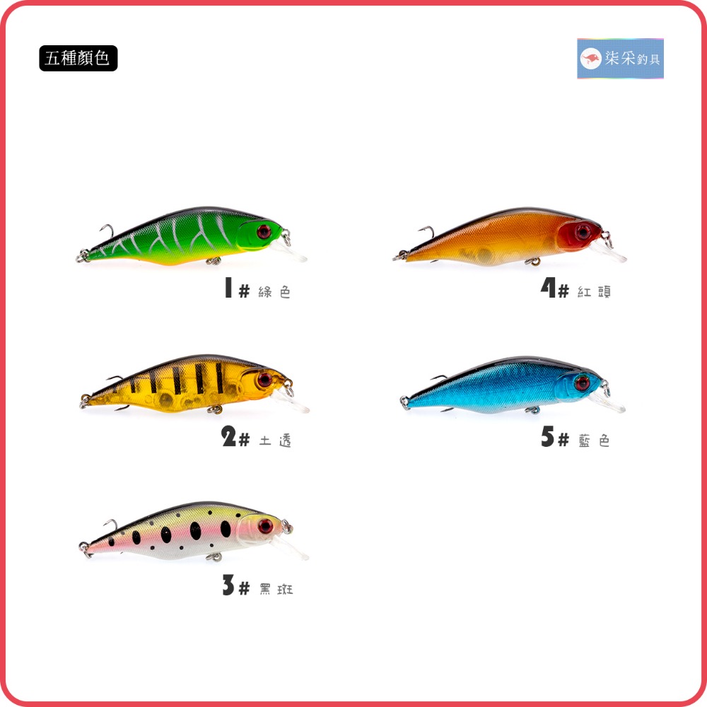 米諾 11.8g 9.0cm 浮水 柒采釣具 路亞 假餌 Minnow 硬餌 擬餌 釣魚 塑料餌-細節圖6