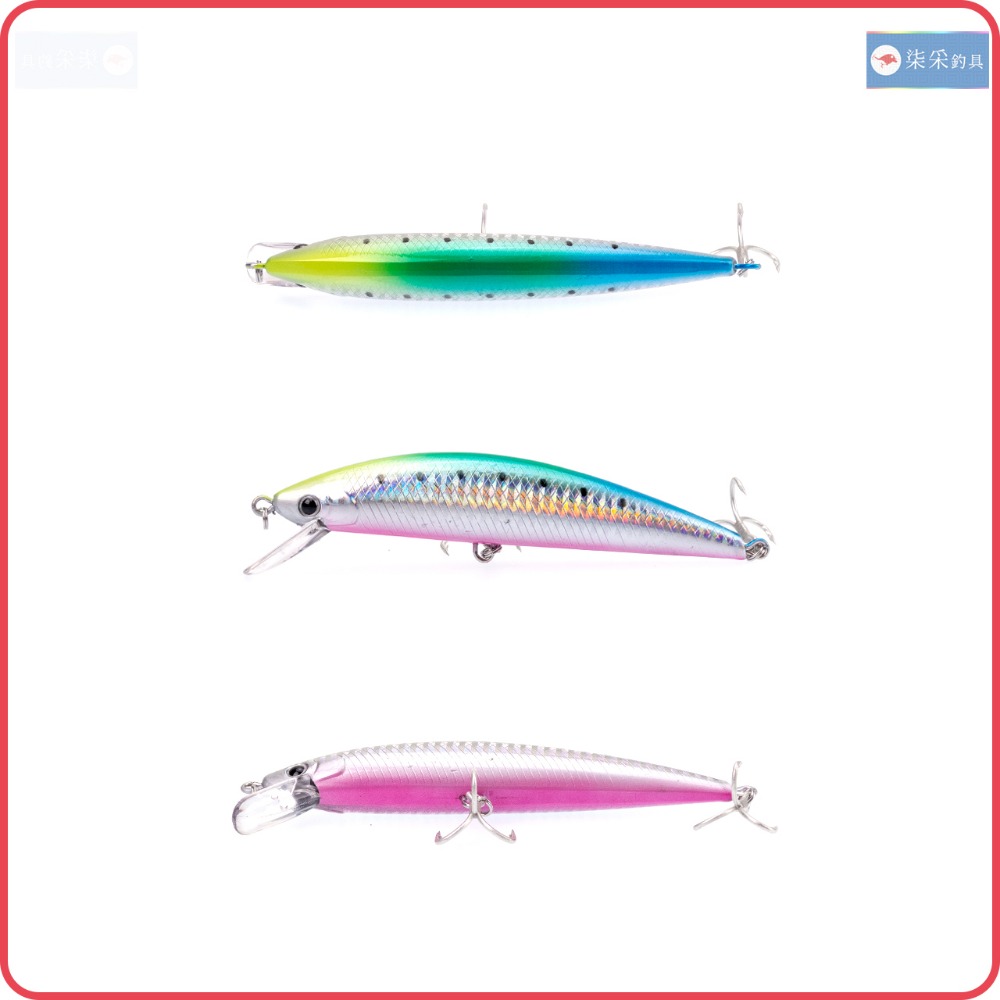 大米諾 39.0g 12.2cm 沉水 柒采釣具 岸拋 船釣 假餌 Minnow 硬餌 釣魚-細節圖3