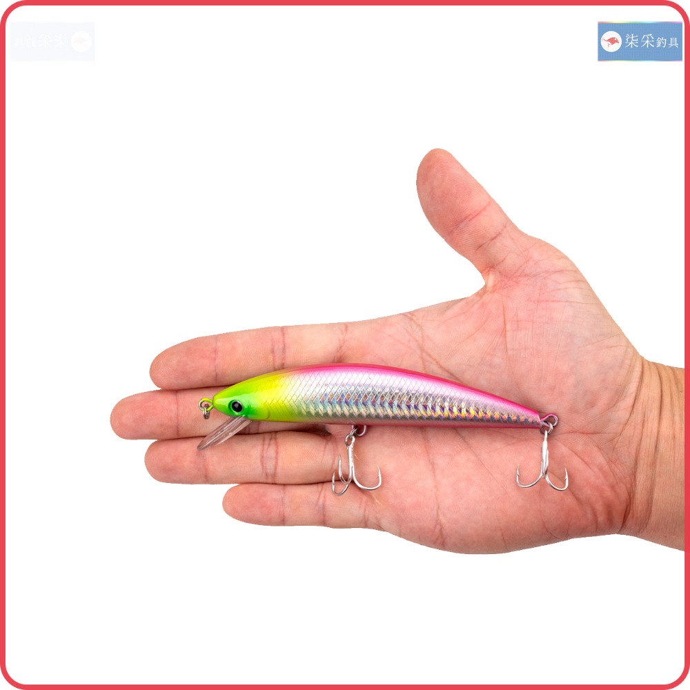 大米諾 39.0g 12.2cm 沉水 柒采釣具 岸拋 船釣 假餌 Minnow 硬餌 釣魚-細節圖4