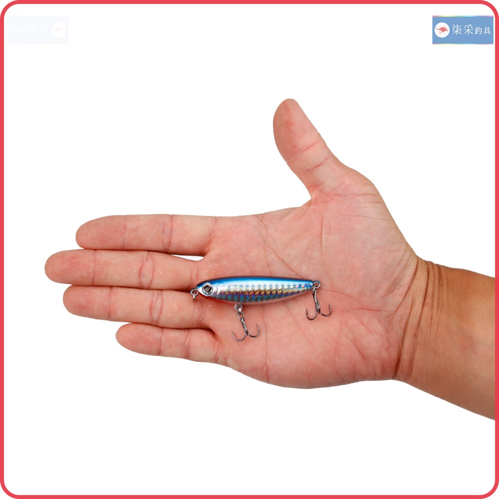 鉛筆 6.2g 6.0cm 浮水 柒采釣具 路亞 假餌 Pencil 淡水 硬餌 水面系-細節圖4