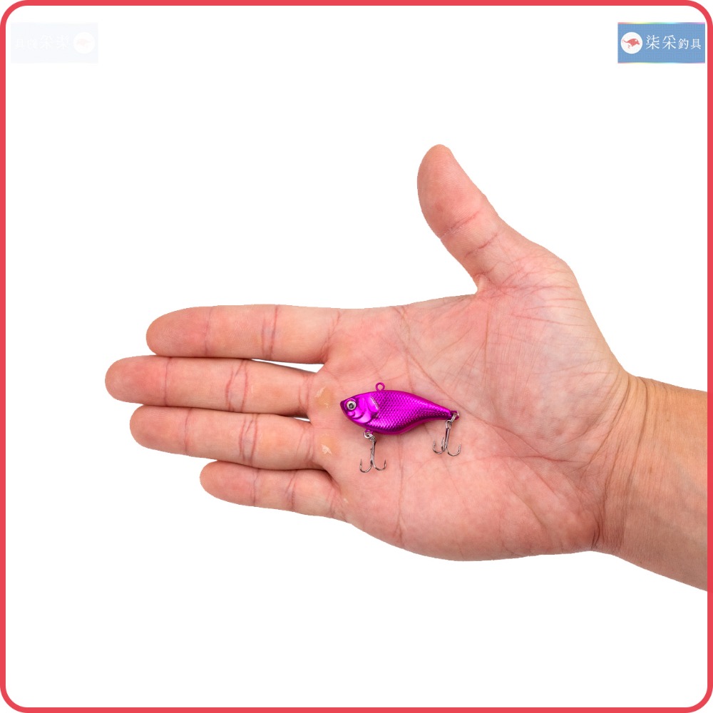 小顫泳 4.5g 4.0cm 沉水 柒采釣具 捲仔 VIB 微物 假餌 何氏棘魞 路亞-細節圖4
