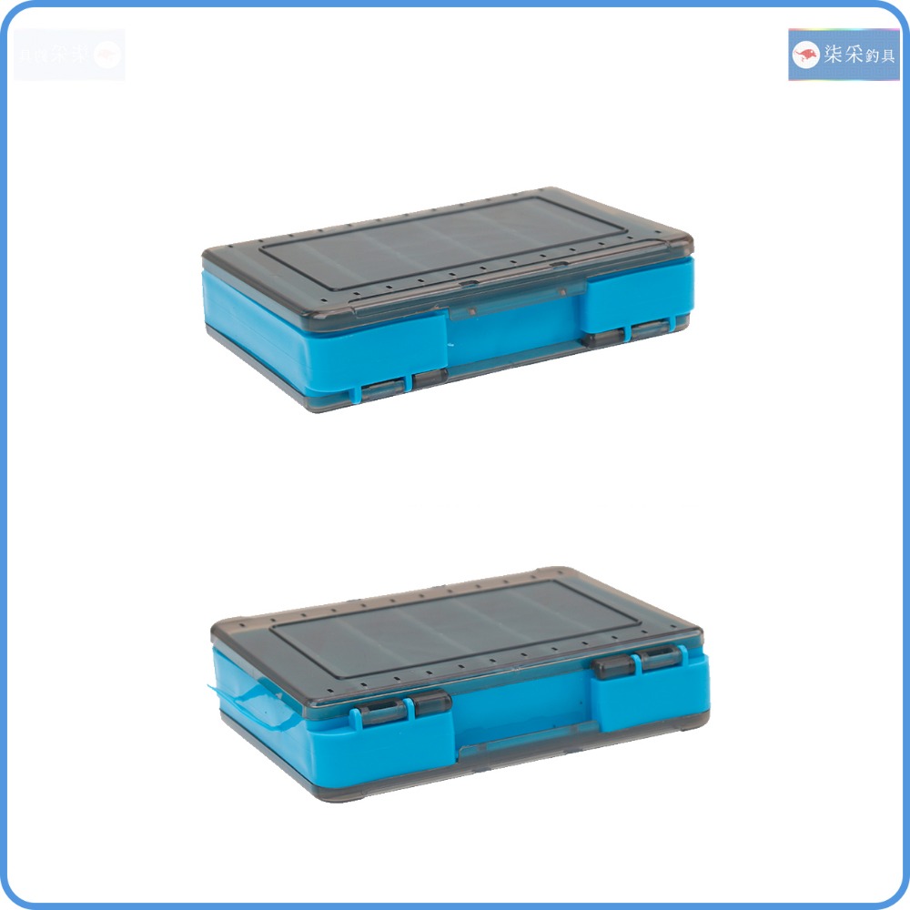 小型 雙面 路亞盒 柒采釣具 假餌盒 小餌 路亞 溪流 何氏棘魞 擬餌 小米諾 釣魚-細節圖2