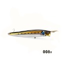 巨型水怪 77g 15cm 沉水 柒采釣具 岸拋 船拋 沉水鉛筆 金槍 遠投 大餌 船釣-規格圖9