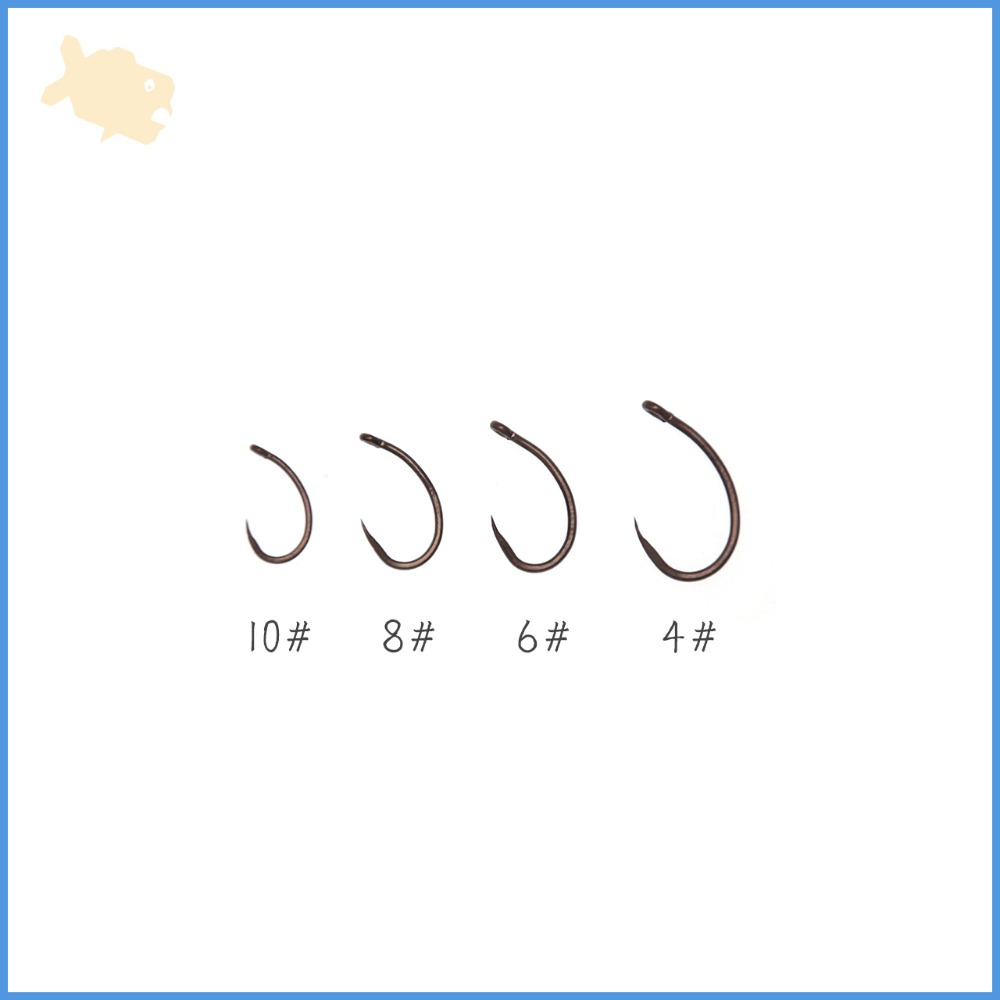 粗骨彎刀 wacky 歪奇鉤 無倒鉤 10#-4# 20入 柒采釣具 毛鉤 軟餌 路亞 飛蠅 棒蟲-細節圖2