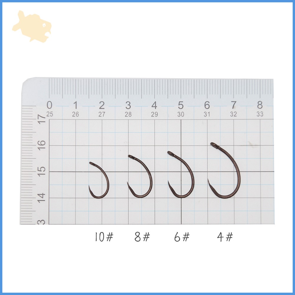 粗骨彎刀 wacky 歪奇鉤 無倒鉤 10#-4# 20入 柒采釣具 毛鉤 軟餌 路亞 飛蠅 棒蟲-細節圖3